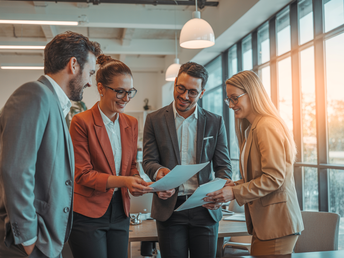 Insurance agency team